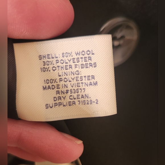 NWT! St. John's Bay Peacoat, M - Picture 9 of 10